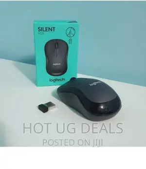 Logitech M220 Silent Wireless Mouse - Black