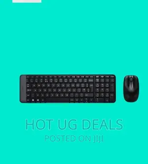 Logitech MK220 Wireless Keyboard Mouse Combo – Black