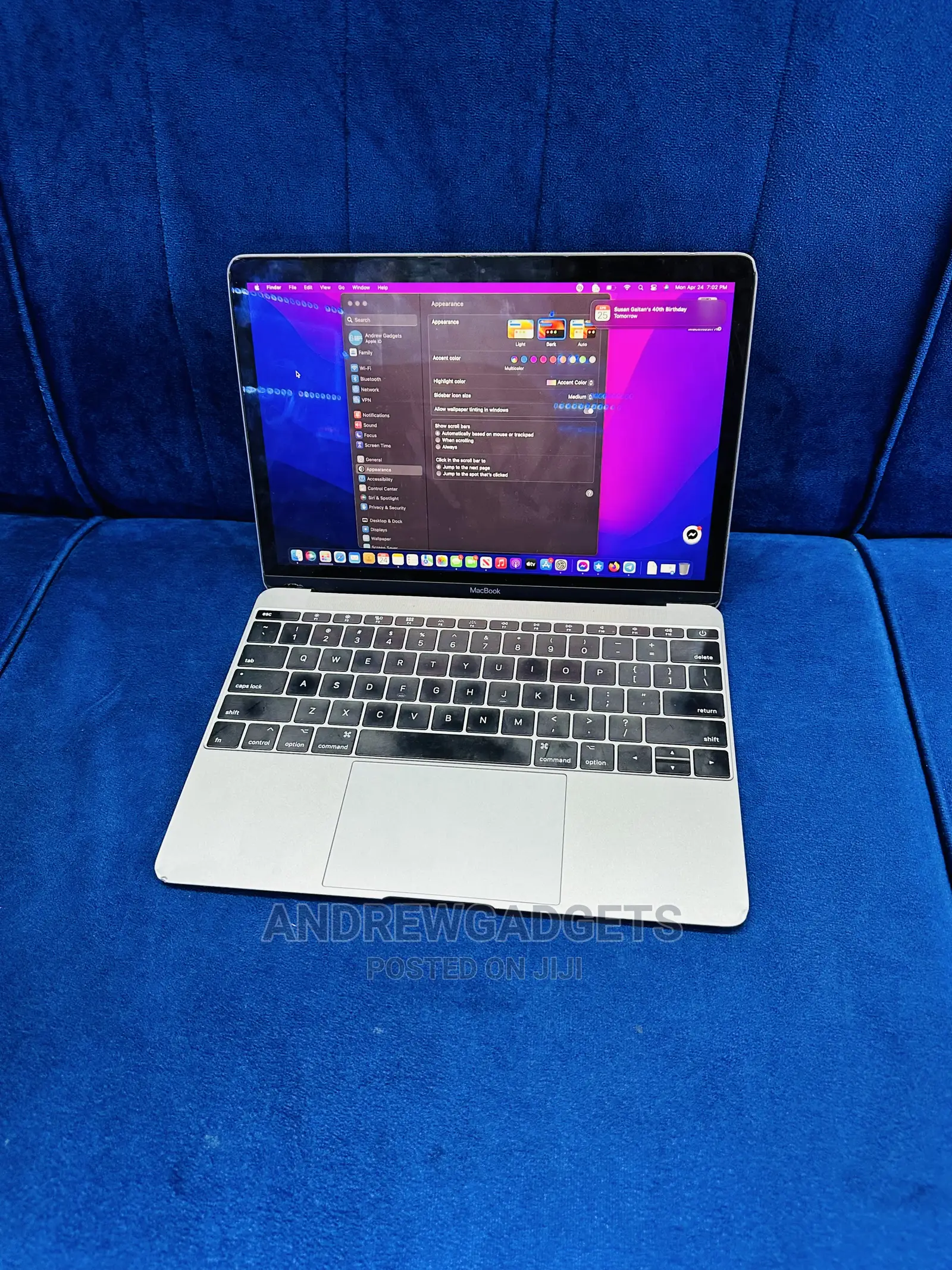 Laptop Apple MacBook 8GB Intel Core M SSD 256GB