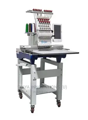 Digitized Solo Head Embroidery Machine