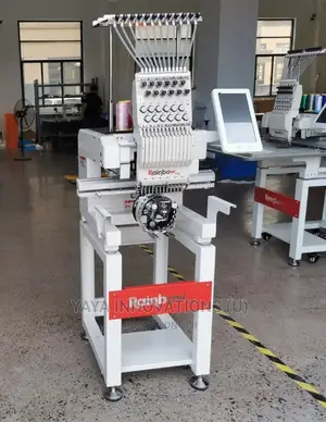 Single Head 12 Needles Embroidery Machine Multifunctional