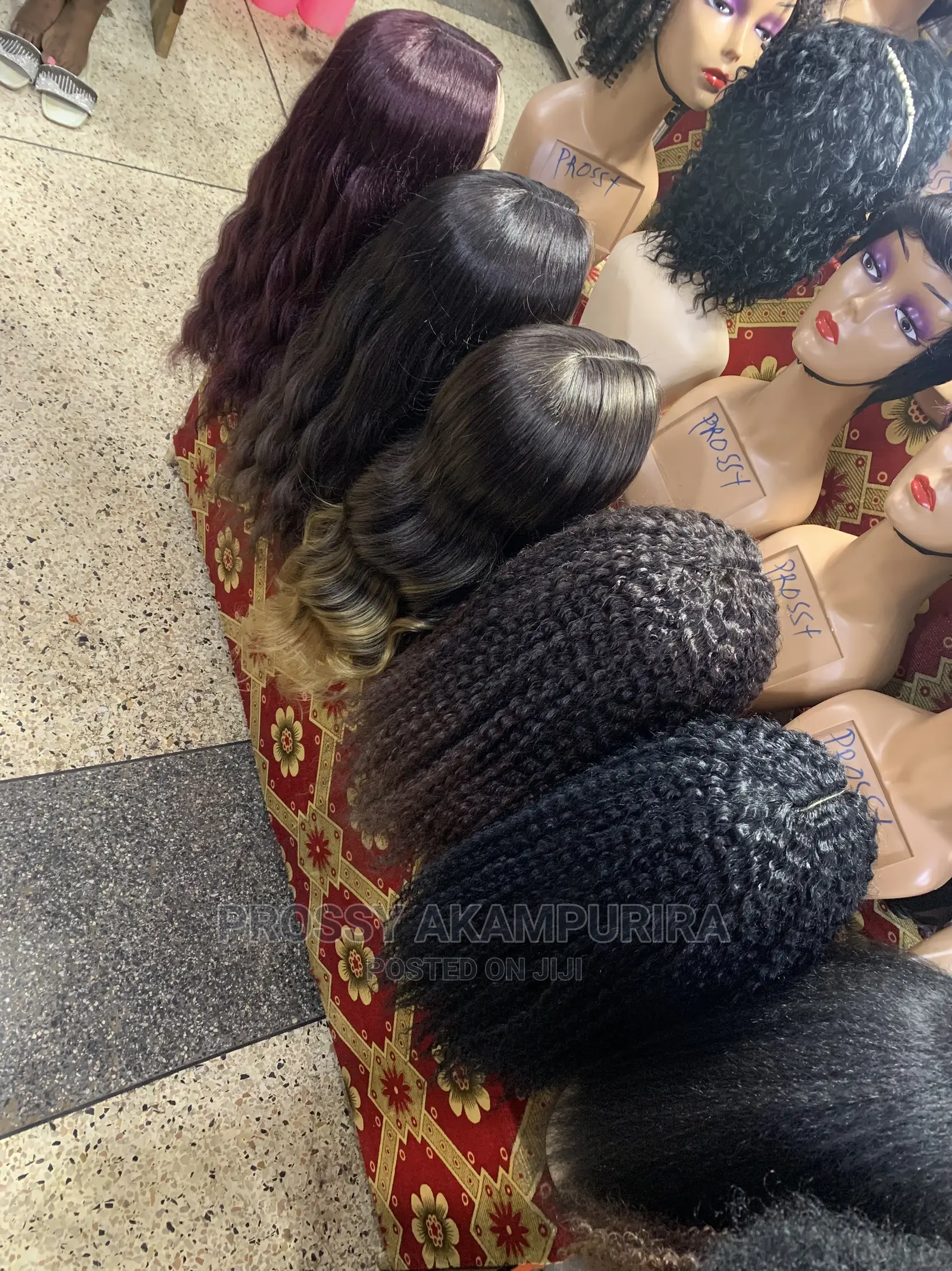 Long and Medium Wigs in Different Colours