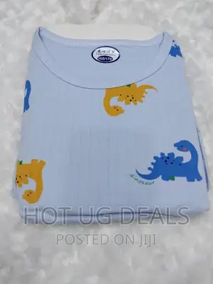 Unisex Children Night Wear Set (8 - 10 Years)- Multicolour