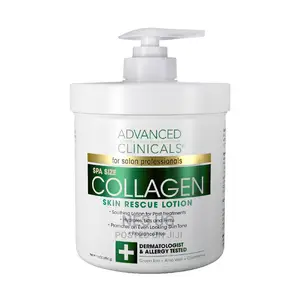 Advanced Clinicals, Collagen, Skin Rescue Lotion