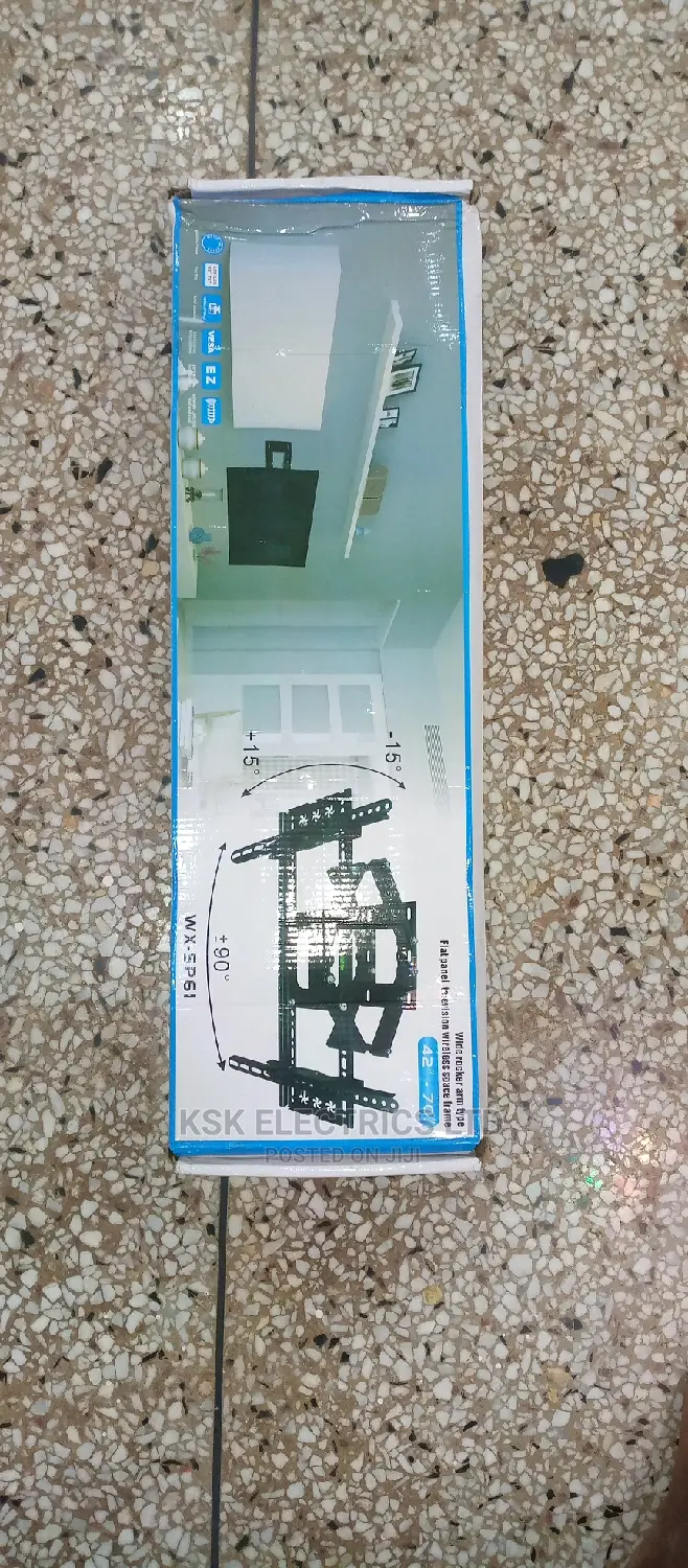 LED/LCD/PDP Adjustable Flat Panel Tv Wall Mount - 42"-70"