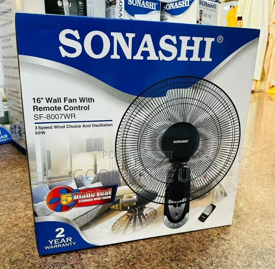 Sonashi 16 Wall Fan With Remote