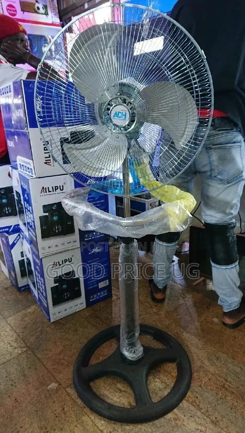 3 in 1 Stand Fan With Round Base