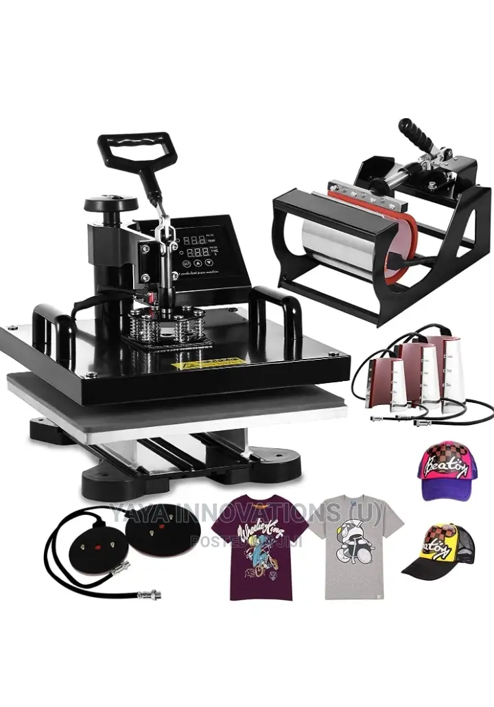HEAT PRESS Machine 5 in 1- Upgraded