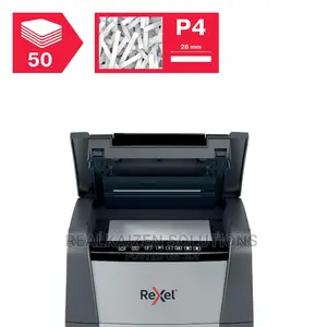 REXEL Optimum Autofeed+ Automatic Cross Cut 50paper Shredder