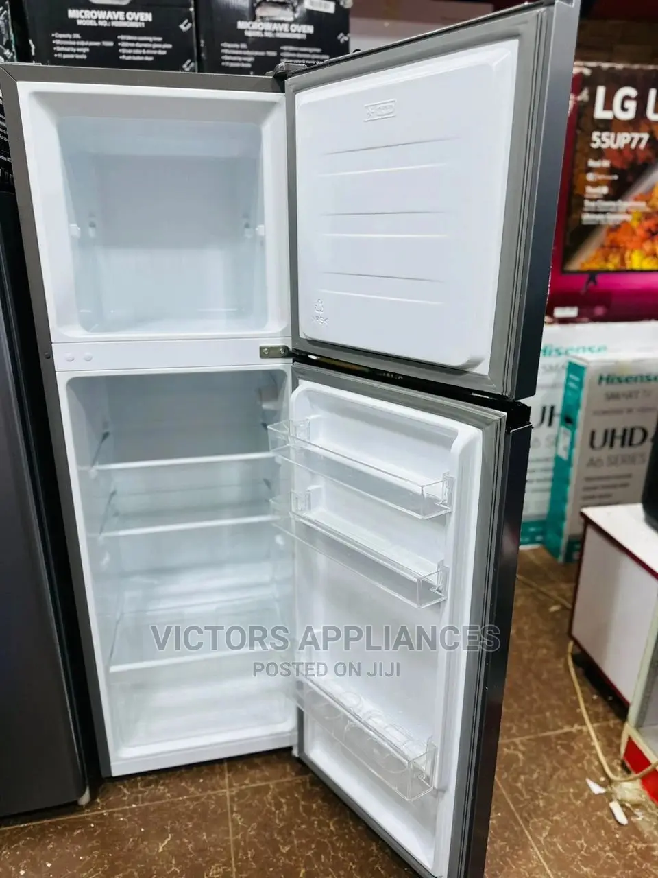 Hisense 200L Double Door Refrigerator