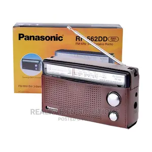 PANASONIC FM-MW-SW Portable Battery Retro Radio RF-562DD2