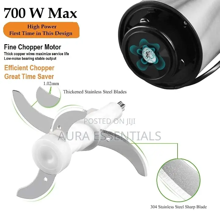 7ltrs Electric Meat, Spice, Vegetable Grinder