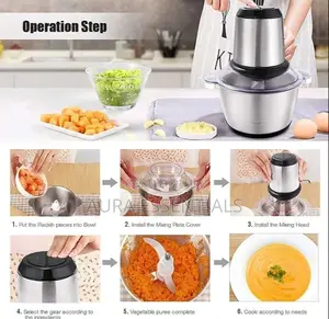 7ltrs Electric Meat, Spice, Vegetable Grinder