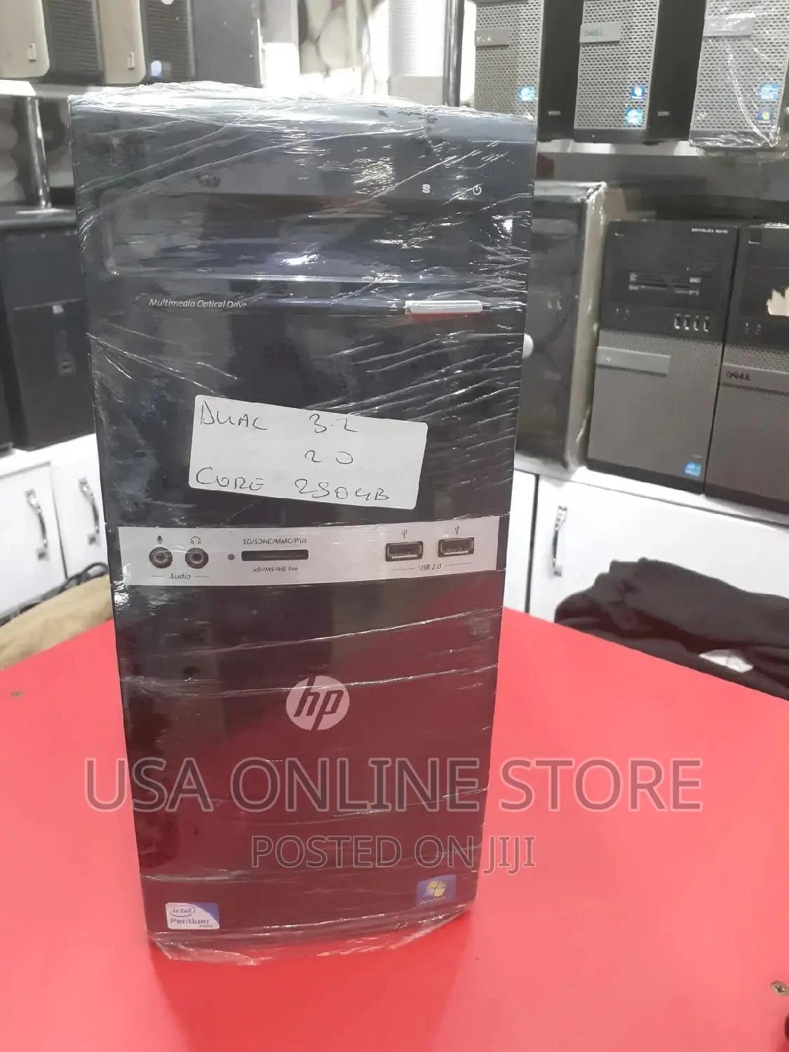 Desktop Computer HP 2GB Intel Core 2 Duo HDD 256GB