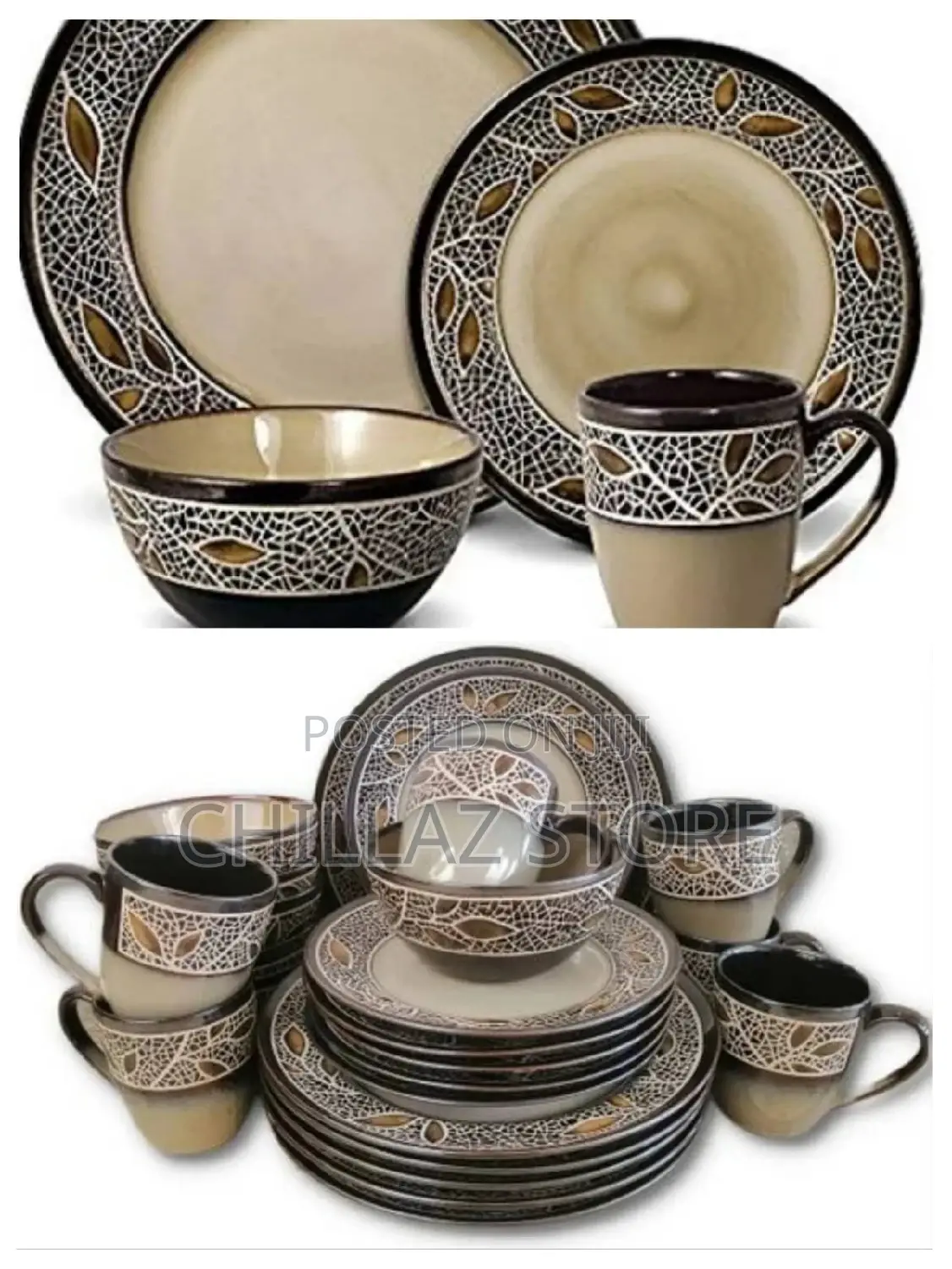 Ceramic Dinner Set.