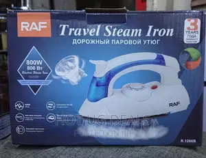 Raf Travel Steam Iron – 800w - White