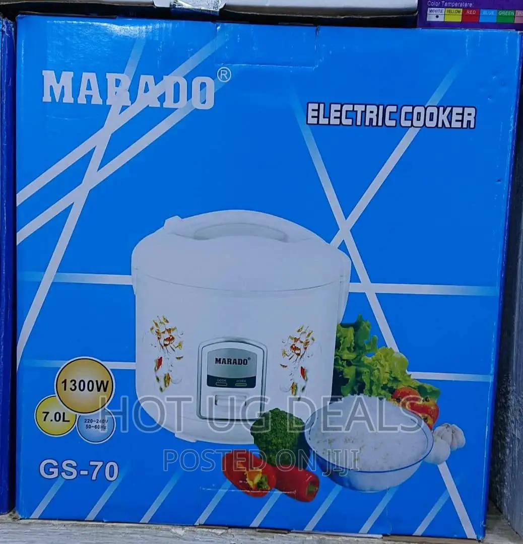 Marado Electric Rice Cooker – 7 Litres -White