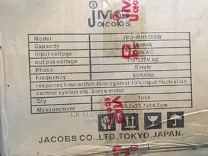 Stabilizer 1500watts Jacobs
