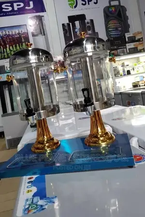 Non _ Electric 16litres Double Juice Dispensers \\ 8.0L × 2