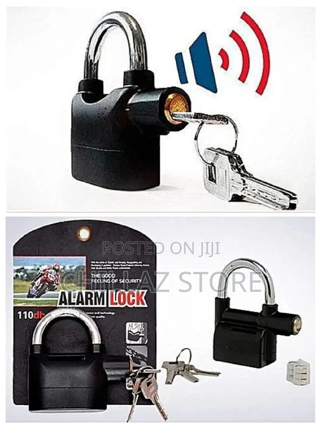Alarm Padlock.
