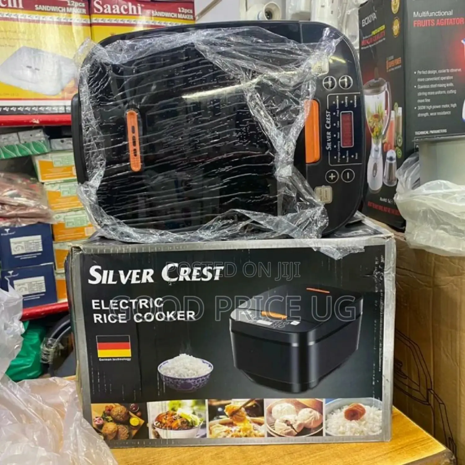 Silver Crest Electric Rice Cooker With 1 Year Warranty.