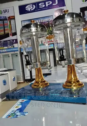 Double Juice Dispenser. Manual _ Glass