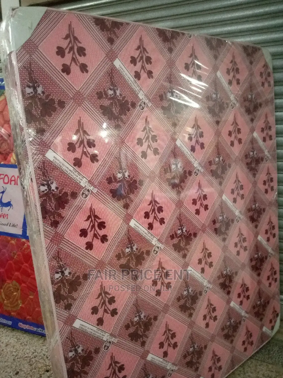 Rosefoam Mattress.5x6x6inches.( Pink)