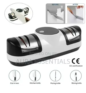 Professional 3 Stages Electric Knife Sharpener