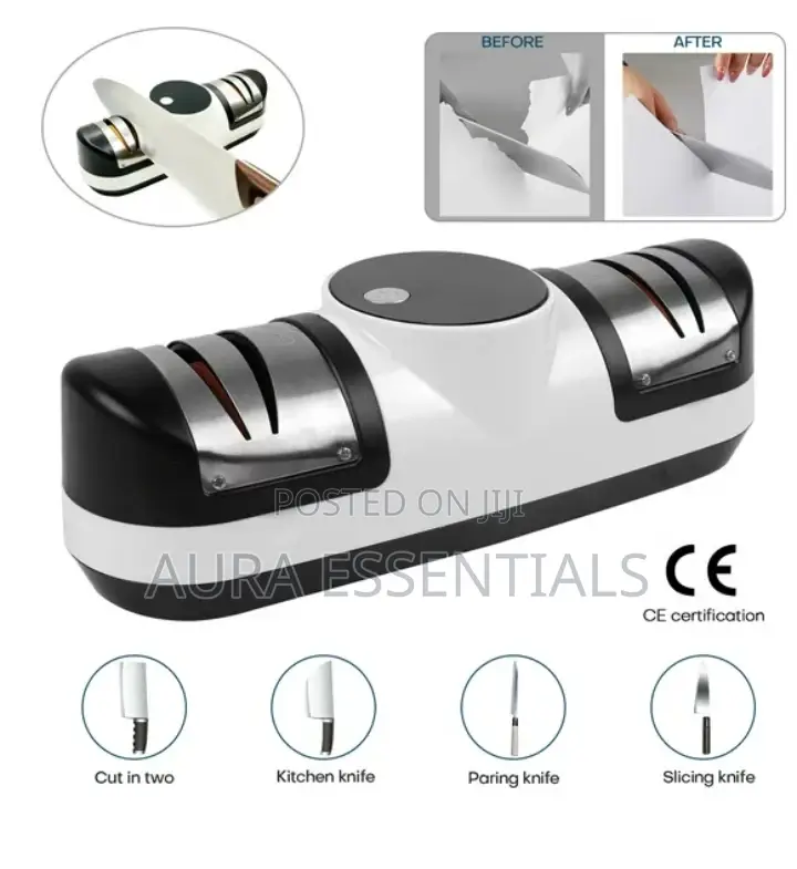 Professional 3 Stages Electric Knife Sharpener