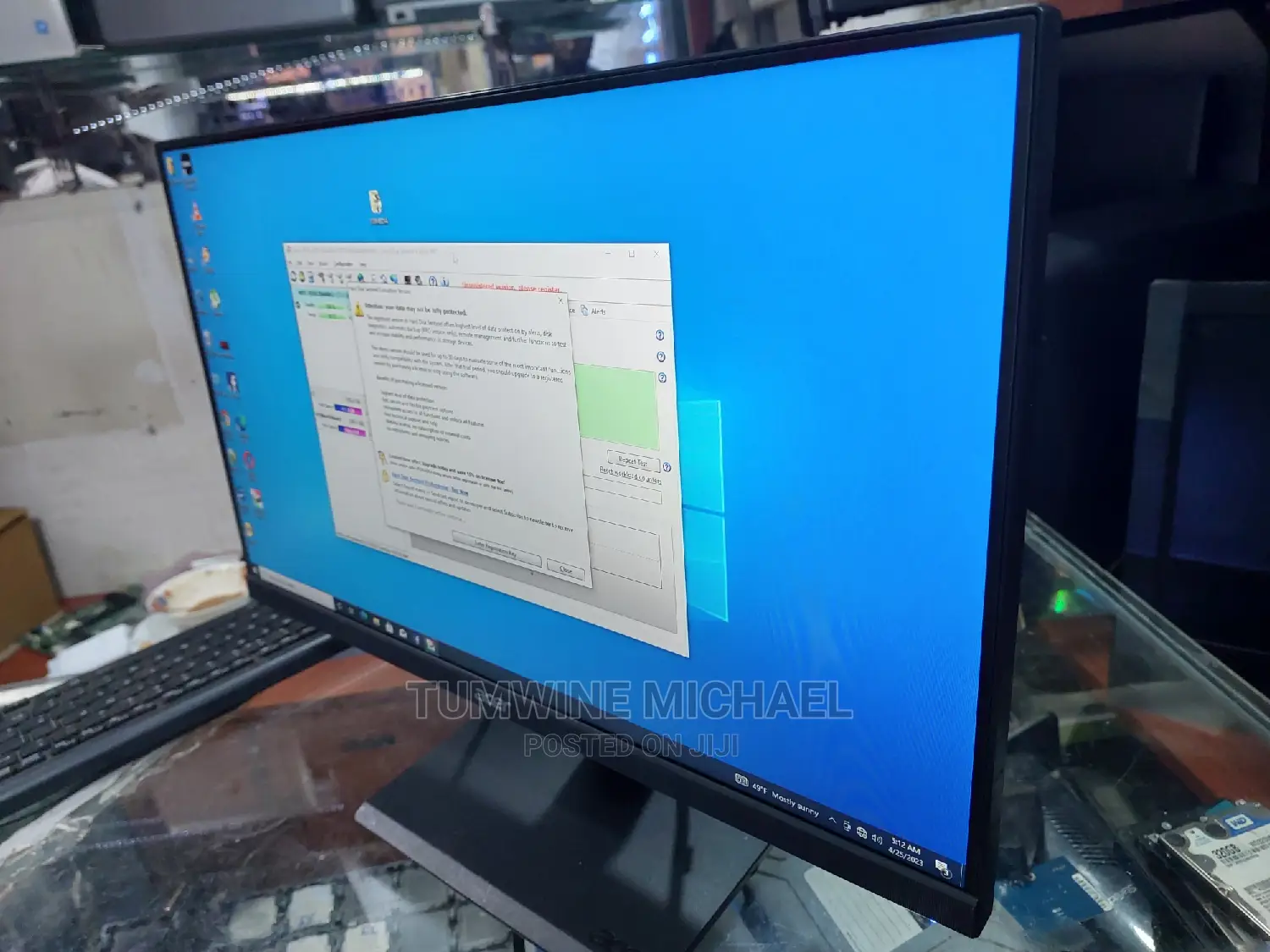 Ips Bezeless Monitor 22 Inches
