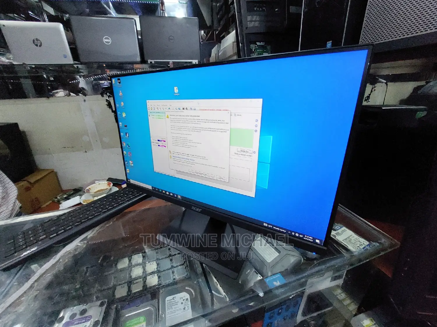 Ips Bezeless Monitor 22 Inches