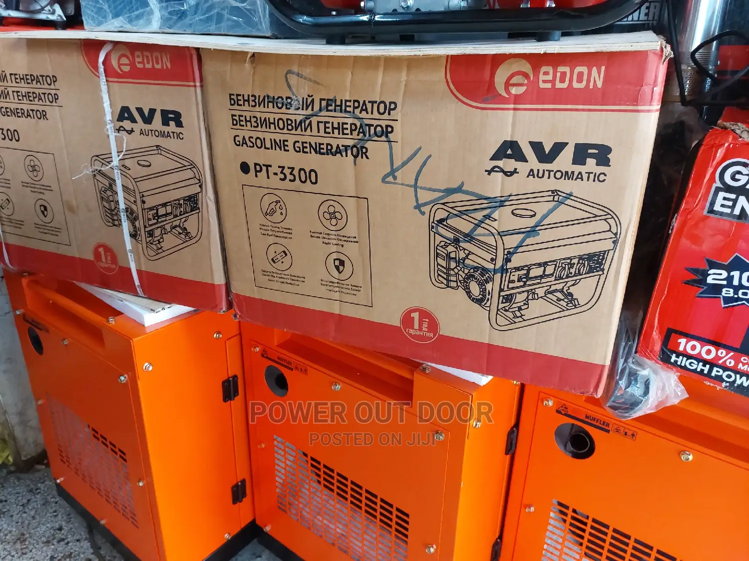 3.5 Kva / 3500 Watts Edon Petrol Generator