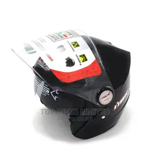 IBK Half Face Helmet With a Sunvisor