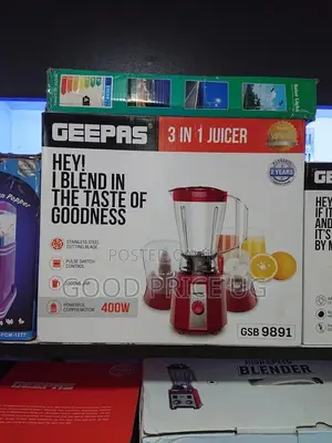 3in 1 Geepas Juicer Blender