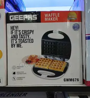 Geepas Waffle Maker