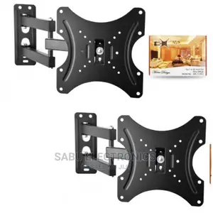 Pack of Rotating TV Mount + DVD/Decoder Wall Mount