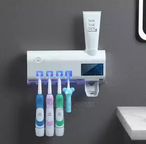 Toothpaste and Toothbrush Dispenser