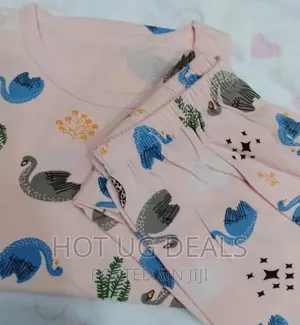 2pc Unisex Kids Night Wear ( 5 - 9 Years) - Multicolor