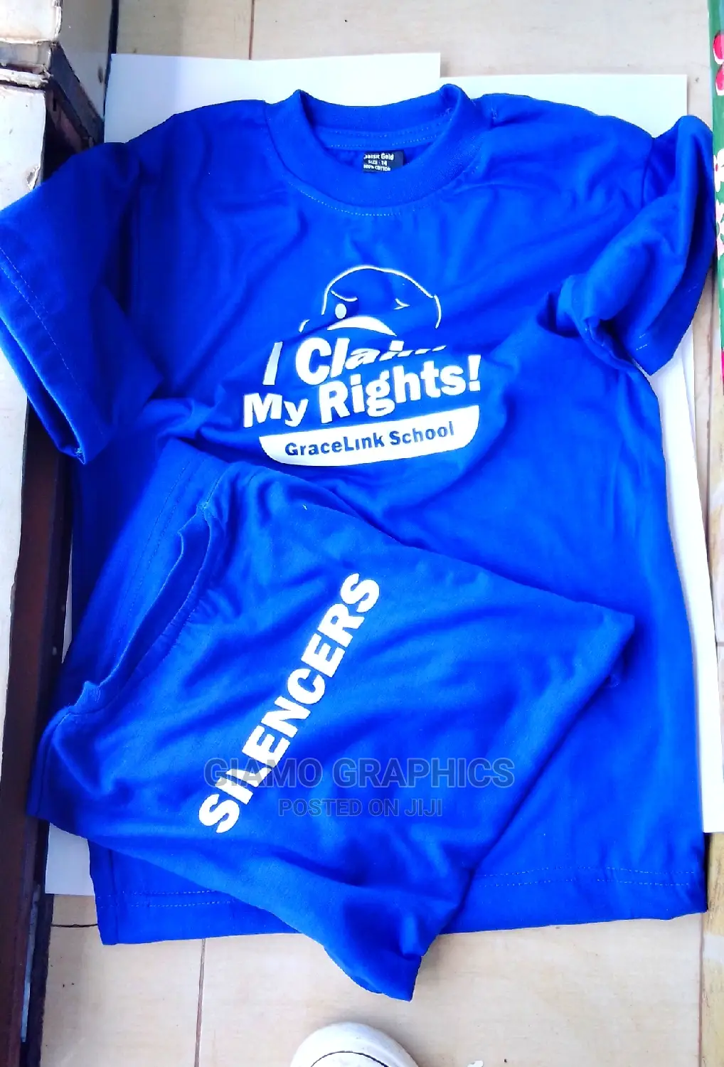Blue T-Shirts Branded