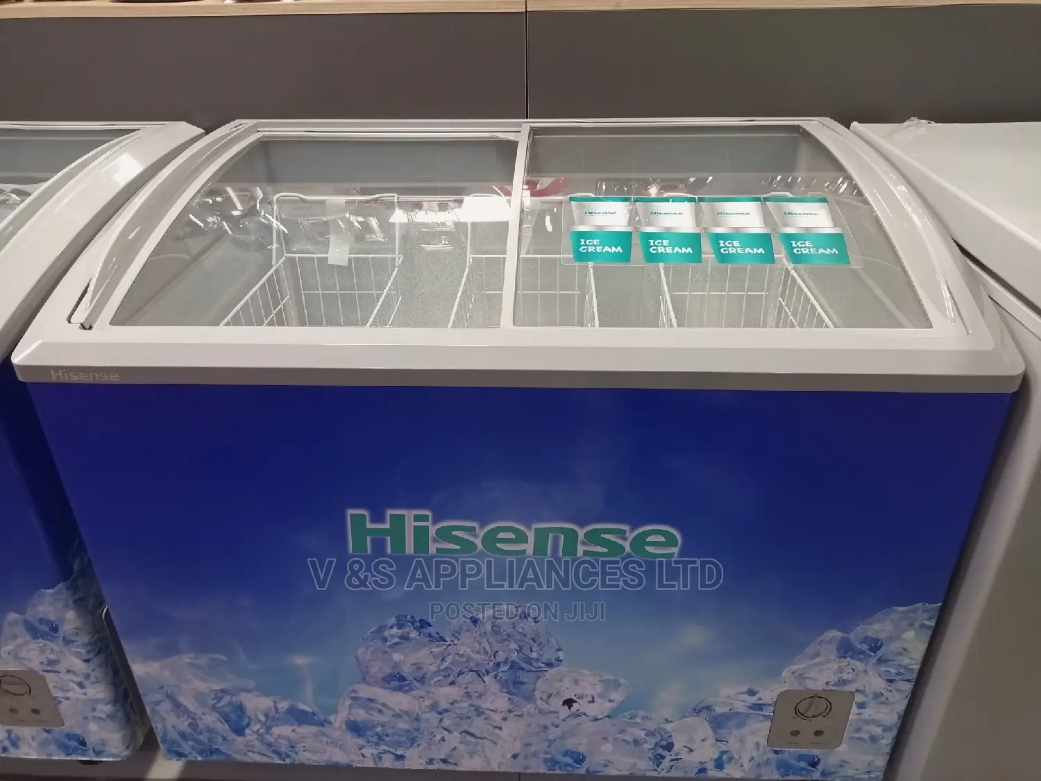 390l Hisense Display Freezer