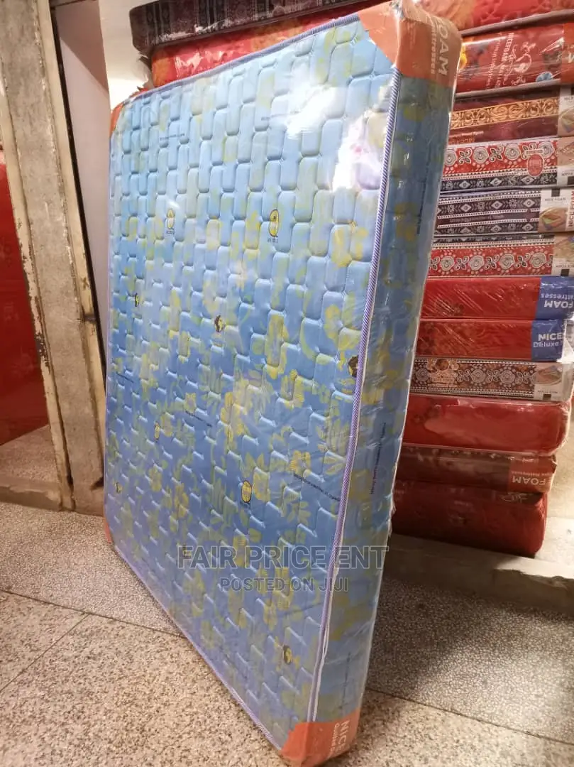 Qilted Density Mattress 4x6x7inches.( Blue)