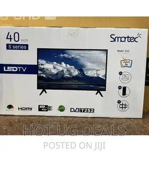 Smartec 40” Full Hd Led Digital Satelite Frameless Tv –Black
