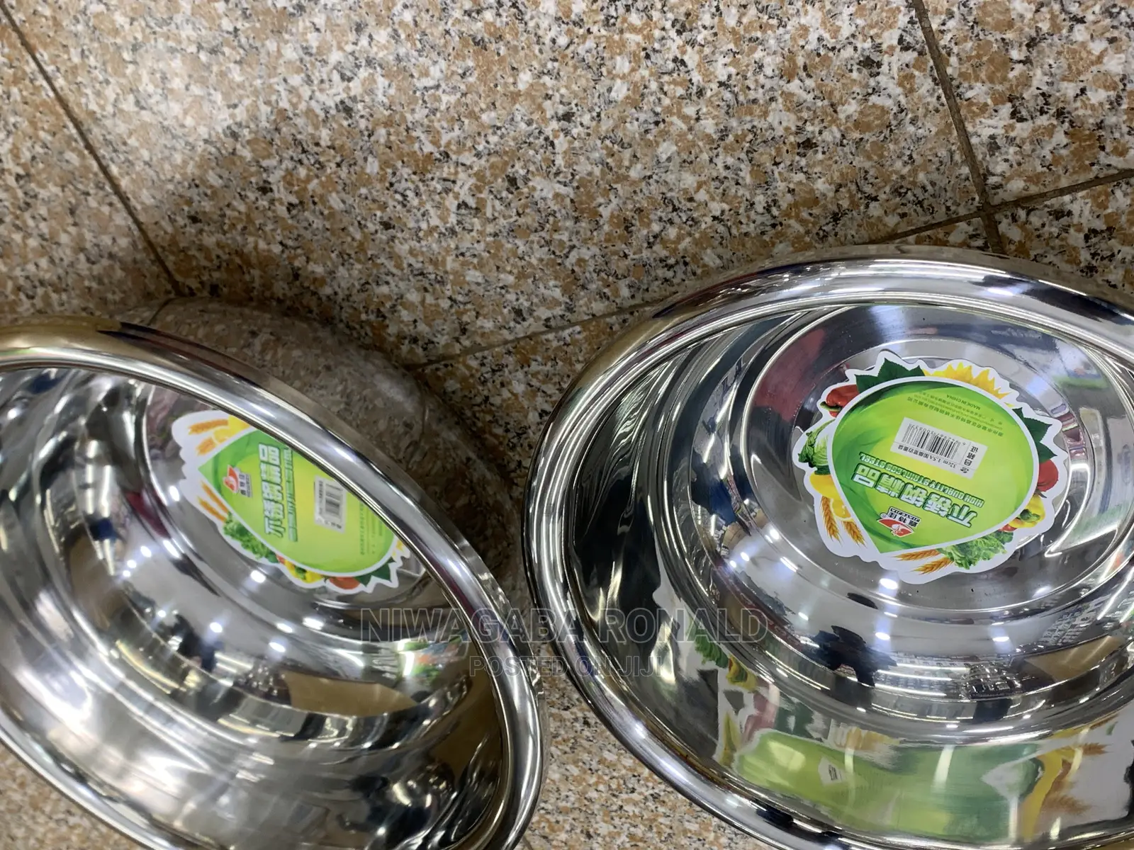 Heavy Stainless Steel Round Bowl for Utensils
