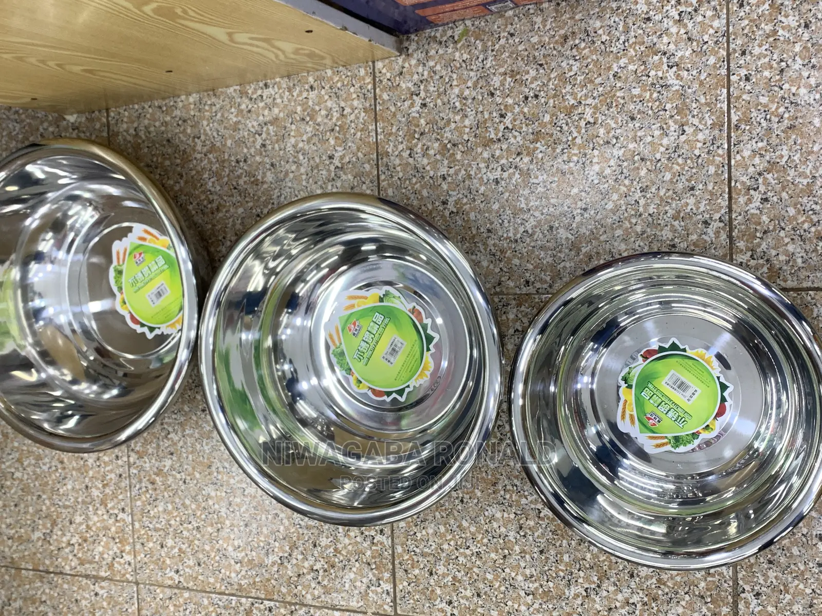 Heavy Stainless Steel Round Bowl for Utensils