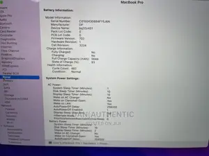 Laptop Apple MacBook Pro 2015 8GB Intel Core I5 SSD 128GB
