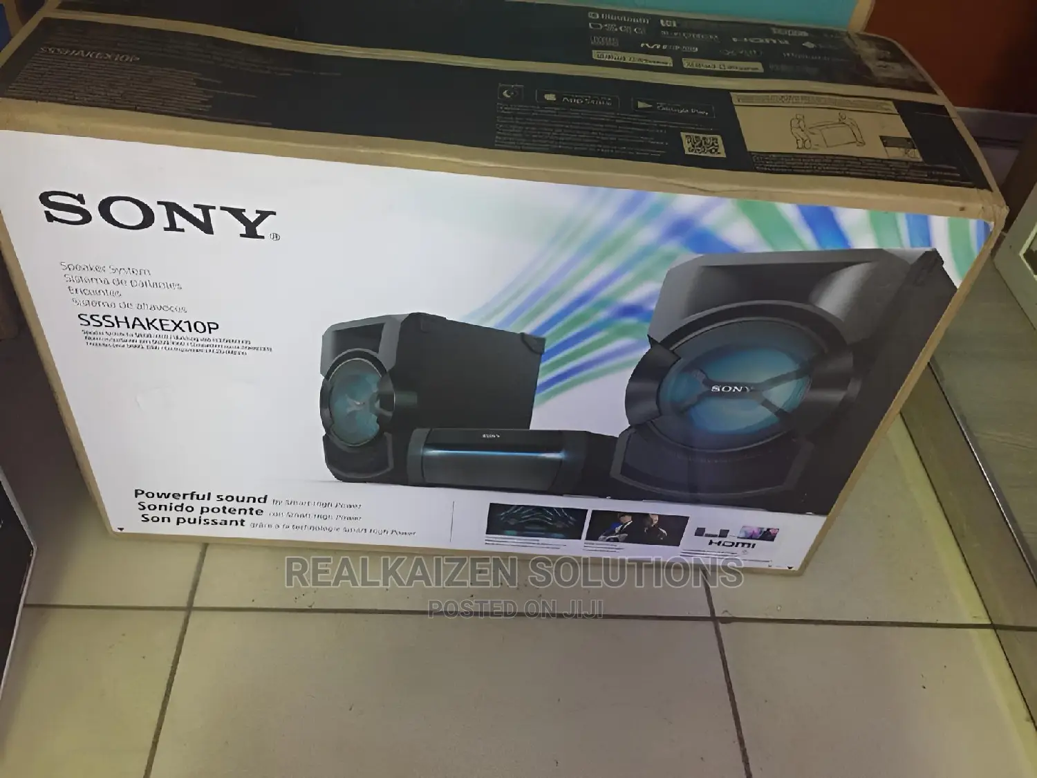Sony SHAKEX10 High Power Bluetooth Home Hifi Audio System
