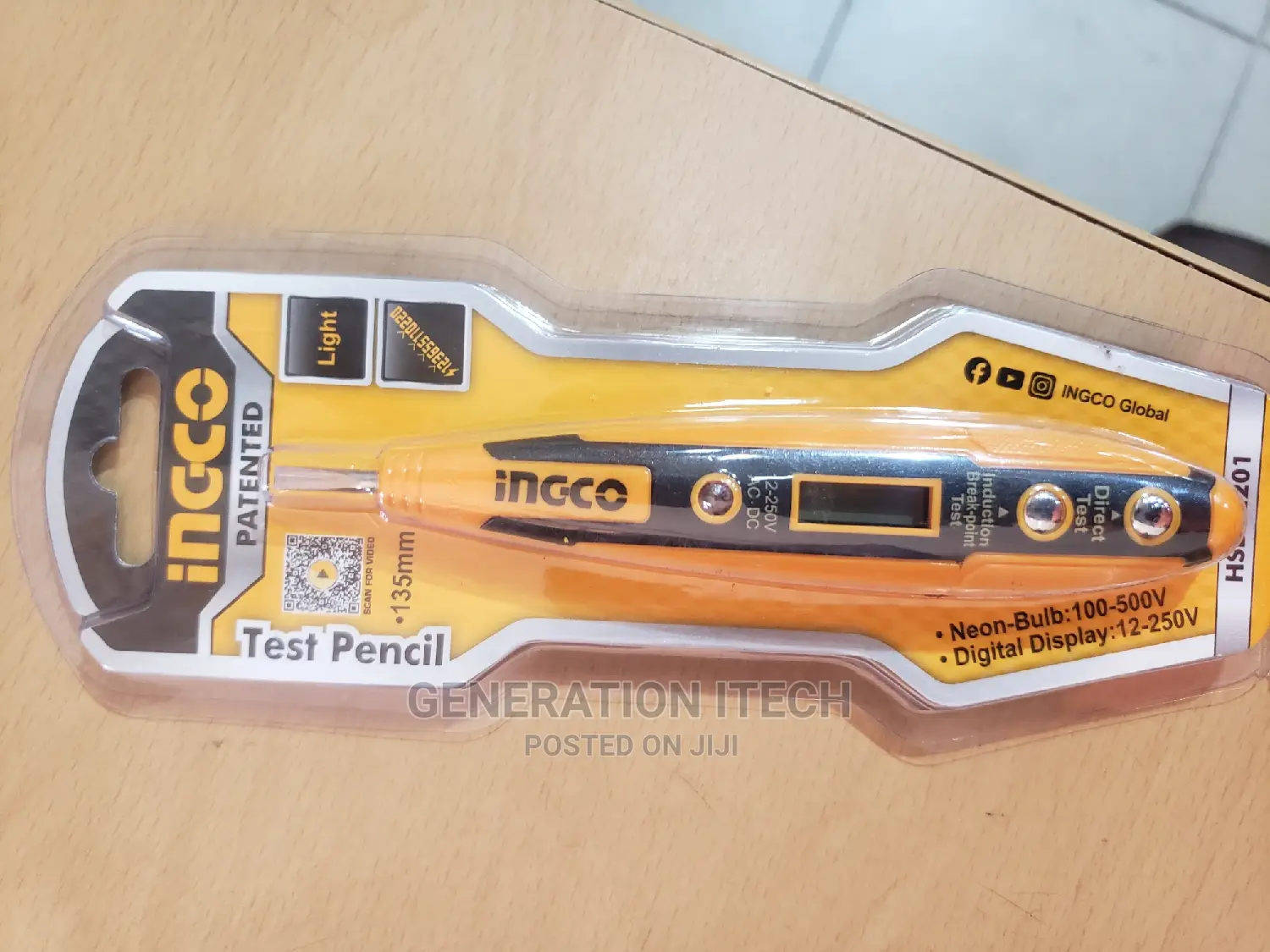 Ingco Digital Voltage Tester- Test Pencil