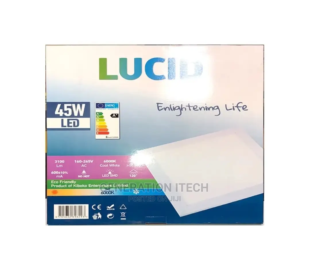 Lucid Led Panel Light 60x60 - 45 Watts