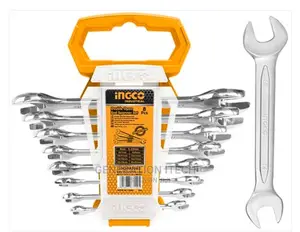 INGCO 8 PCS Double Open End Spanner Set - INDUSTRIAL