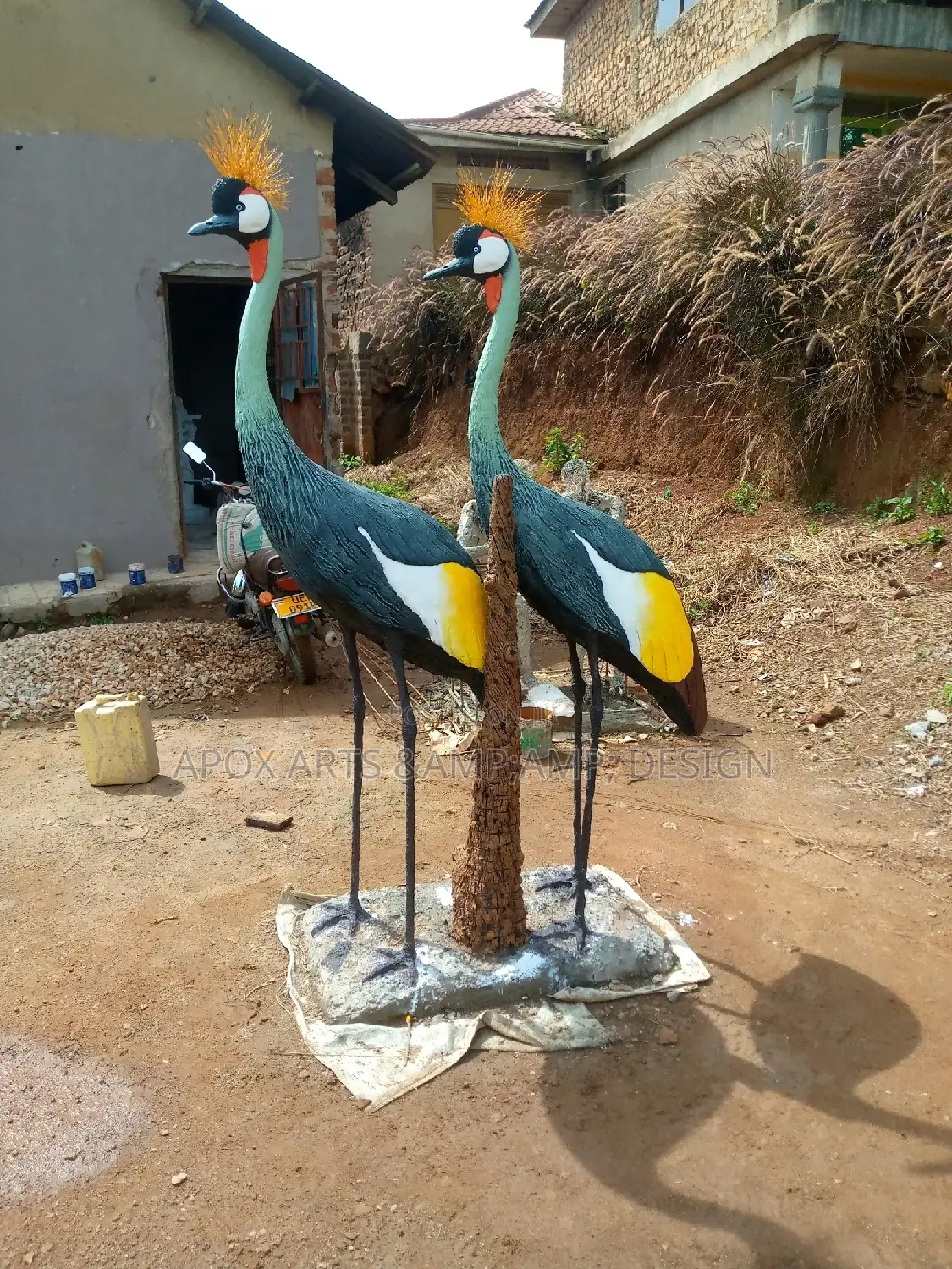 Crestid Crane